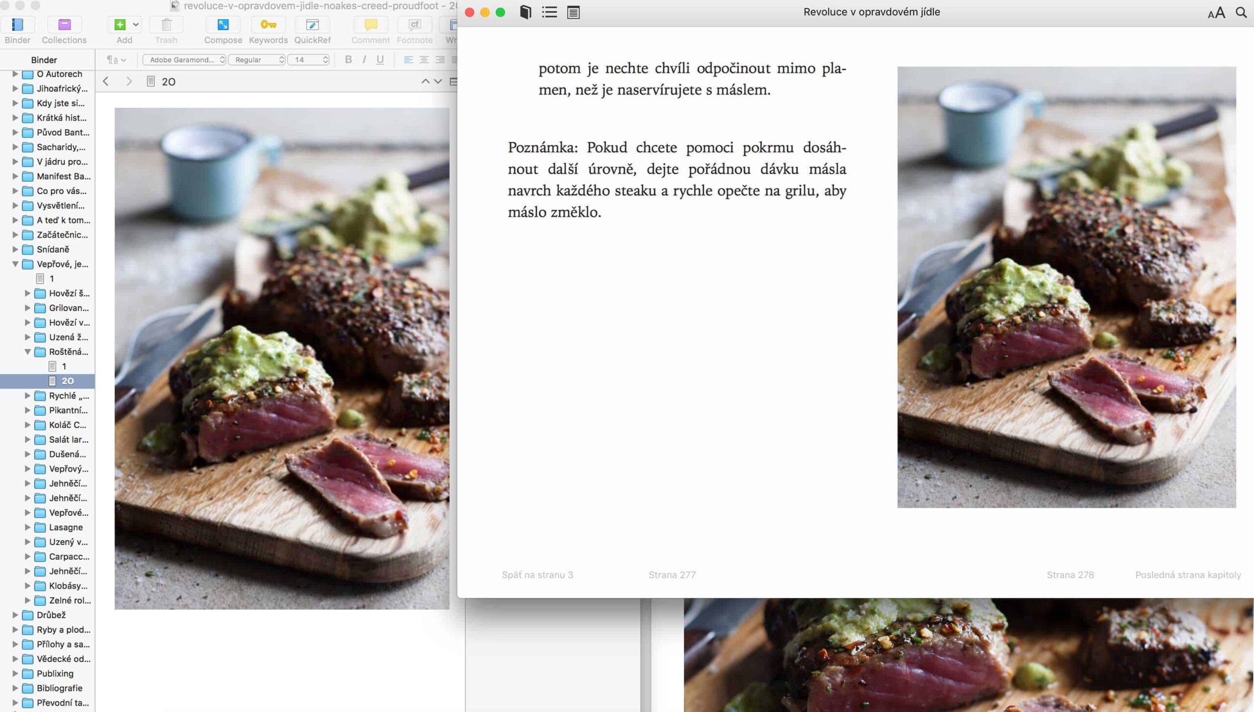 Príprave e-knihy Revoluce v opravdovém jídle